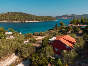 Robinson house in Vela Luka with sea view, terrace, air conditioning, WiFi 3439-1